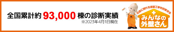 全国累計約50,000棟の診断実績