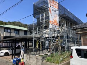 敦賀市で今シーズンの外壁・屋根塗装がいよいよスタート！