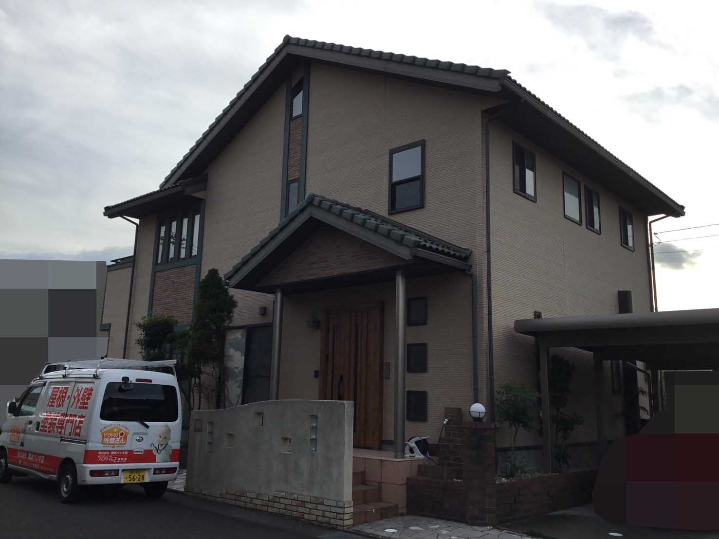 施工前モザイク